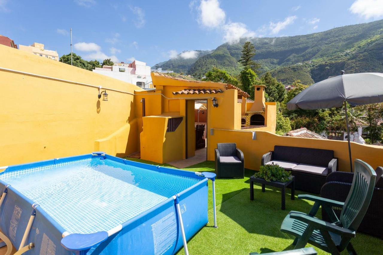 Canarian House With Views And Pool Los Realejos Eksteriør bilde